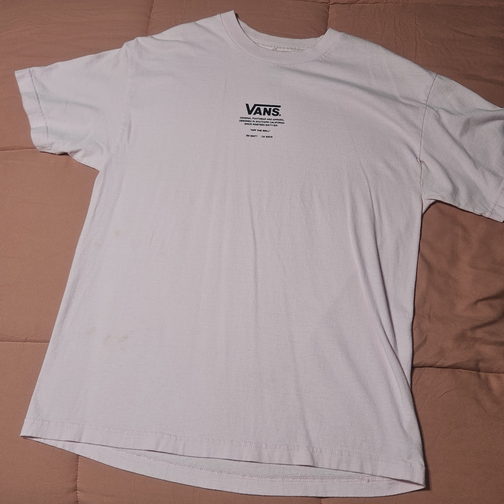 Vans Light Pink Short Sleeve Tee